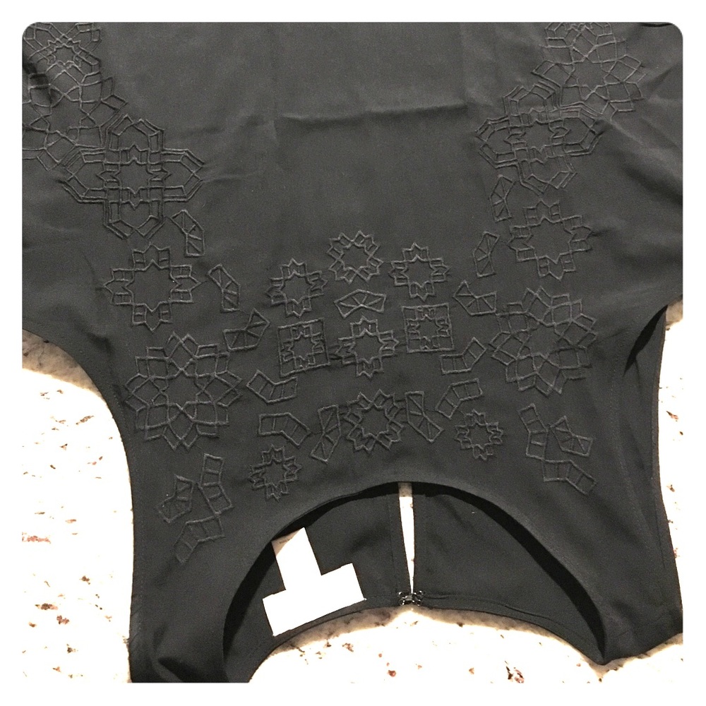 Loft silk sleeveless black top